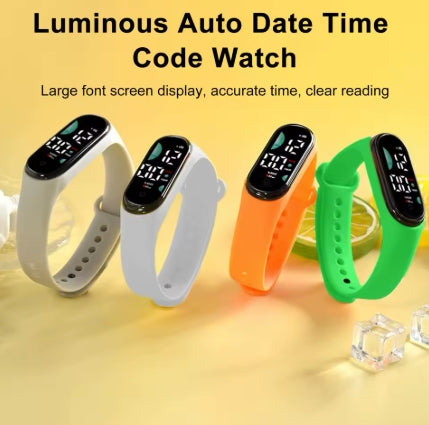 Smart band inteligentny maly zegarek