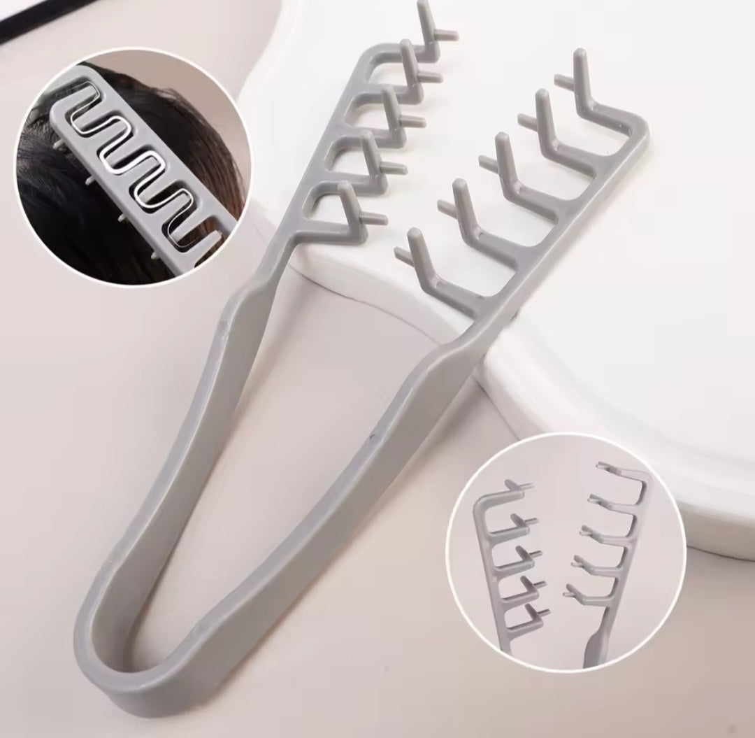 Wiralowy grzebień do układania włosów i rozczesywania