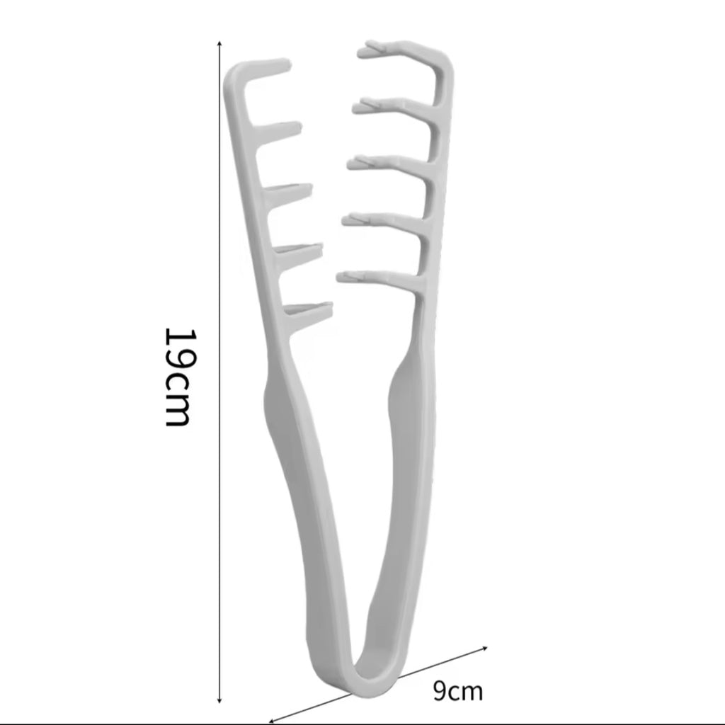 Wiralowy grzebień do układania włosów i rozczesywania