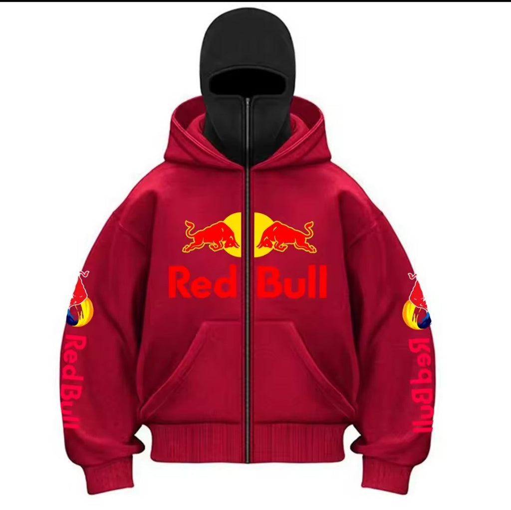 Bluza Red Bull z kominiarką